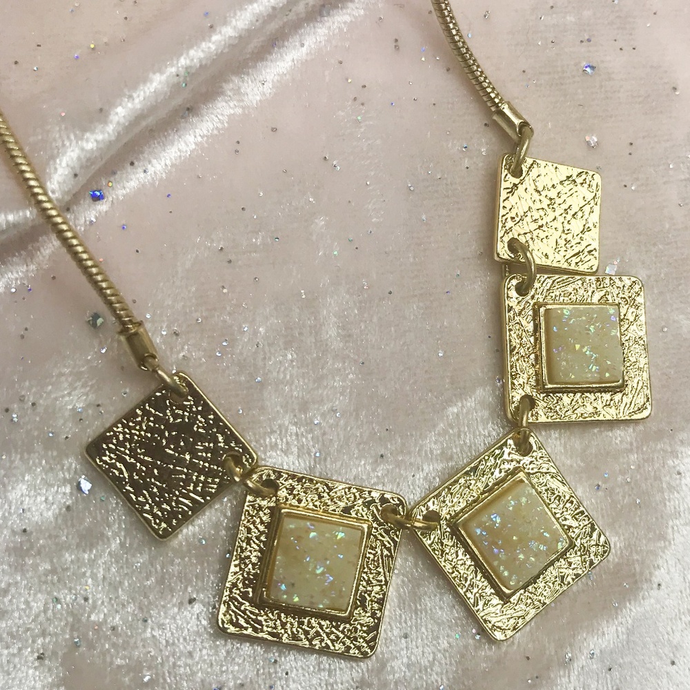 💎💰 Apt. 9 Square Druzy Necklace